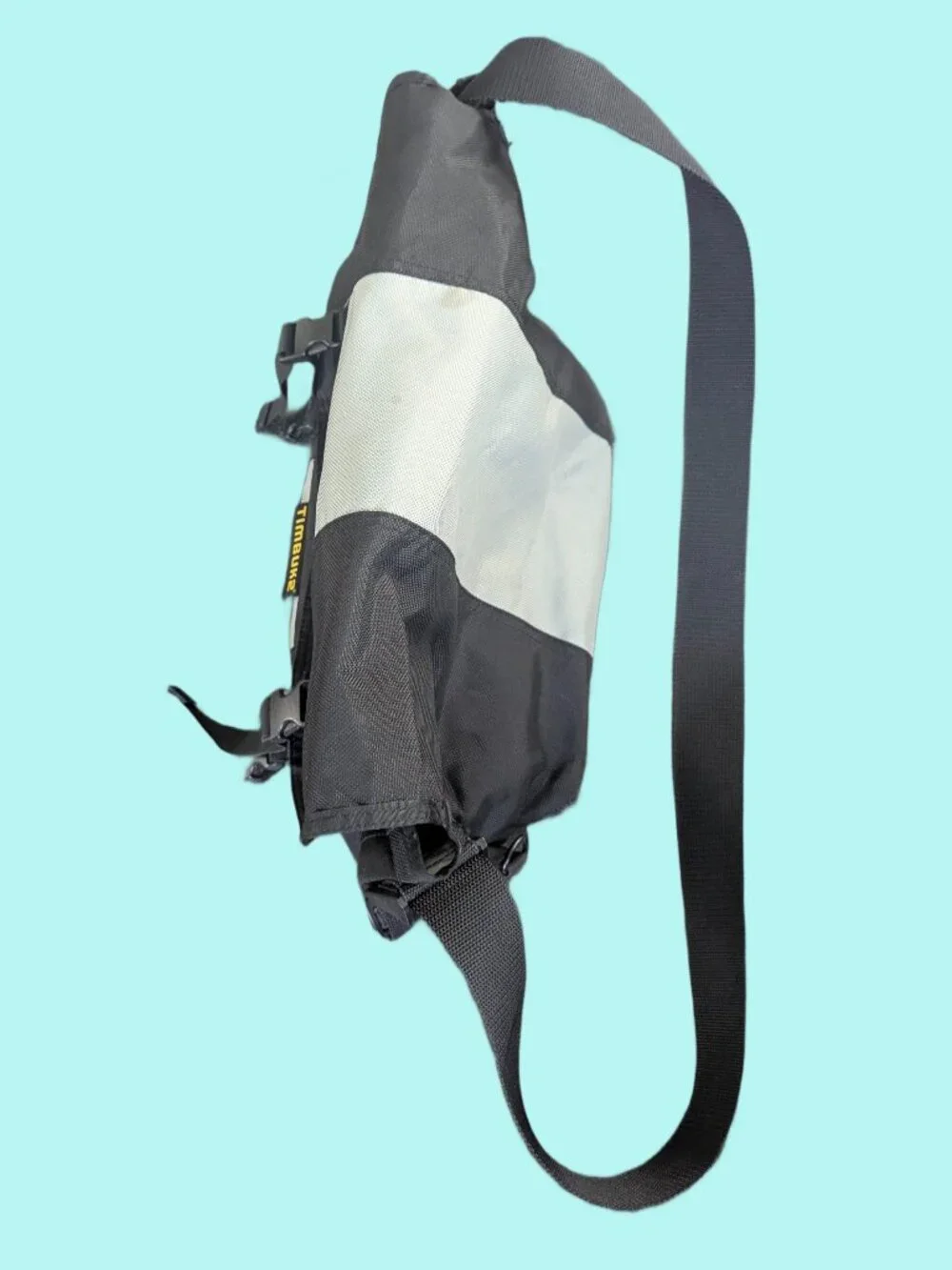 Timbuk2 Black and Gray Messenger Bag with Adjustable Shoulder strap